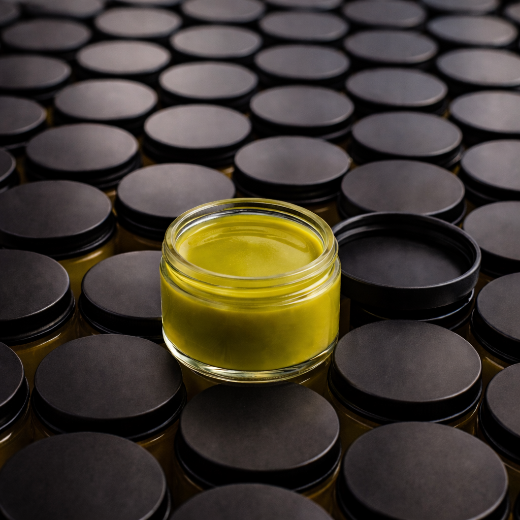Organic Comfrey Salve | Bulk White Label Private Label | Wholesale Jars