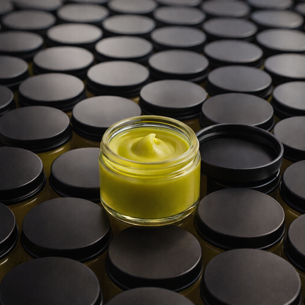 Organic Comfrey Salve | Bulk White Label Private Label | Wholesale Jars